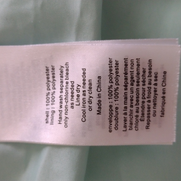 David's Bridal Light Blue Strapless Dress - Picture 8 of 9